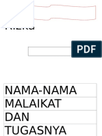 Nama Nama Malaikat