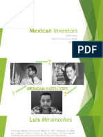 British Culture Activity 3 Mexican Inventors Tuesday N4 1522842