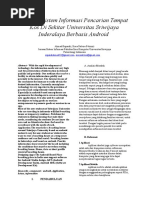 Download Aplikasi Sistem Informasi Pencarian Tempat Kos Di Sekitar Universitas Sriwijaya Inderalaya Berbasis Android by Ahmad Supaidi SN347486469 doc pdf