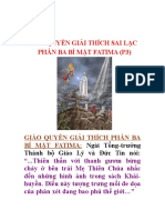 Giáo Quyền Giải Thích Sai Lạc