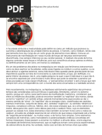 O Espiritismo e as Pesquisas Psíquicas - Julius Evola