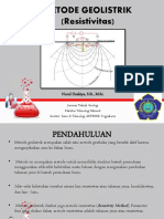 METODE GEOLISTRIK