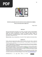 CIRILO Potencialidades Do Site Specific Em Uma Reflexão Sobre a Dança Em Paisagens Urbanas