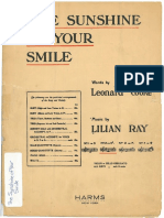 Sunshine of Your Smile PDF