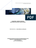 Garantismo y derecho procesal. Una aporía del método constitucional - Lorca Navarrete.pdf