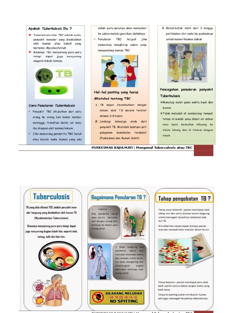 PUSKESMAS BAJULMATI - Mengenal Tuberculosis Atau TBC | PDF