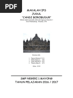  Makalah Candi Borobudur Lengkap 