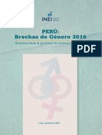 INEI Brechas de Género