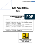 KAK KONSULTAN Pengawas DAK Paket VIII PDF