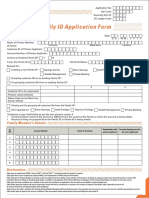 Family Id Form