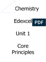 Unit 1 Notes For Edexcel Chemistry AS Level