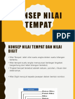 Konsep Nilai Tempat