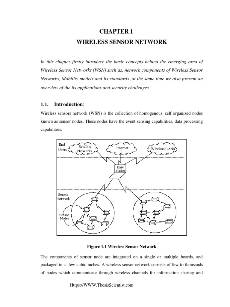wireless sensor networks thesis