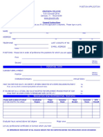 It Is Important That You Fill Out This Application Completely. Please Type or Print