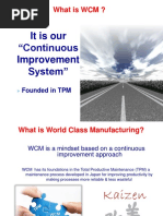 World Class Manufacturing Model Pdf Lean Manufacturing Operations Management