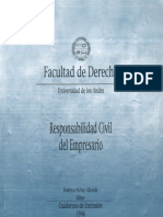 Cuaderno de Extensión Jurídica N° 1 Responsabilidad Civil del Empresario