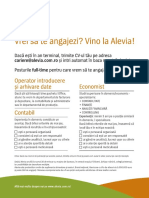 Flyer A3 Promovare Facultate Octombrie 2016