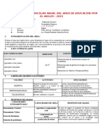 Programación Curricular Anual Del Área de Educación Por El Arte 1º Grado