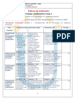 Rubrica Fase 1