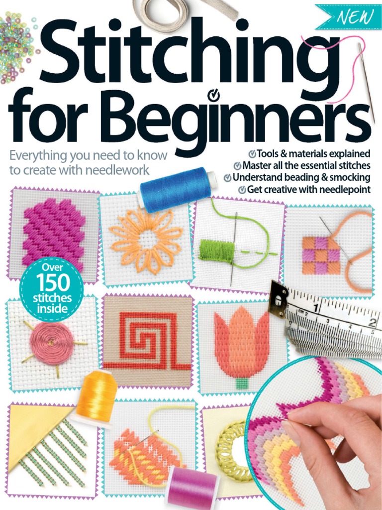Stitching For Beginners | Download Free PDF | Yarn | Embroidery