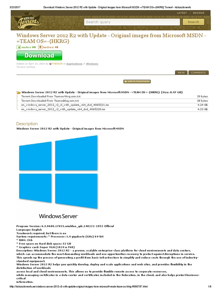 Download windows server 2012 r2 datacenter iso espa ol corepigi