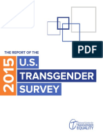 Report of The 2015 US Transgender Survey From The National Center For Transgender Equality