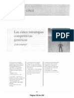 Las Cinco Estrategias Competitivas Genéricas de Michael Porter