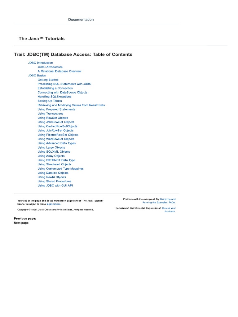 JDBC | PDF