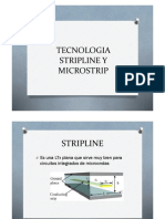 Tecnologia Stripline y Microstrip