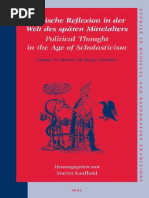 SMRT 103 Kaufhold Hg. - Politische Reflexion in Der Welt Des Spaten Mittelalters - Festschrift Fur Jurgen Miethke German Edition PDF