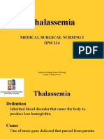 Presentation Ms1 (Group 7) THALESSEMIA