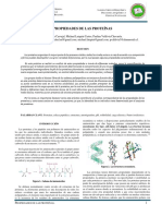 Propiedades de Las Proteinas