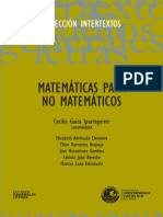 Libro_Gaita Iparraguirre_Matemática Para No Matemáticos_PUCP