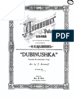 Dubinushka TTBB+Ten