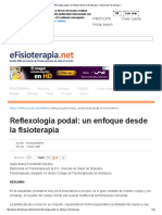 Reflexología Podal - Un Enfoque Desde La Fisioterapia - Artículo de Fisioterapia