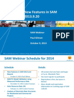 New Features in SAM 2013.9.20 Webinar
