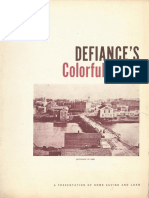 DEFIANCE'S [OHIO] COLORFUL PAST, by Robert B. Boehm, Prof. of History, Defiance College