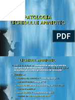 Patologia Lichidului Amniotic