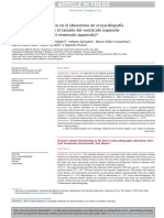 Relación Presión Volumen en El Laboratorio de Ecocardiografía de Estrés Cómo Influye El Tamaño Del Ventrículo Izquierdo Dimensión Diastólica Del Ventrículo Izqui