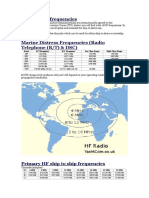 Marine SSB Frequencies PDF