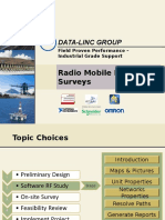 Training x8 - Radio Mobile Software RF Surveys