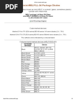SMD Diode Marking Codes Guide | PDF | Home & Garden