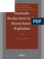 [NHMS 066] Timothy Pettipiece-Pentadic Redaction in the Manichaean Kephalaia - Brill (2009].pdf