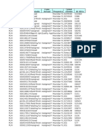 PLM ticket document with project details