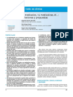 Yo Medicalizo, Tú Medicalizas, Él : Reflexiones y Propuestas