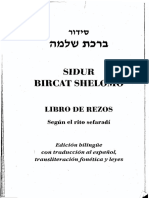 Sidur Bircat Shelomo Libro de Oraciones