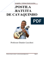 Apostila gratuita de cavaquinho com 6 lições