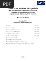 Practica #3-Determinación de La Altura Metacéntrica.