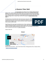 Lokasi Alamat Kantor Uber Bali - Daftar Driver Uber PDF