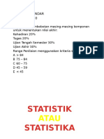 Statistika 1 01 Pengantar